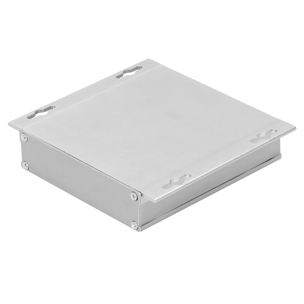 Carcasă de proiect din aliaj de aluminiu Carcasă decodor de circuite GPS Gri nisip 27x131x120mm