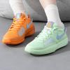Nike Ja 1 GS Mismatched Kids Sneakers Multi-Color Bright-Mandarin Vapor-Green DX2294-800