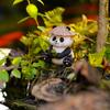 Garden Statue Resin Panda Fishing Figurines Sculpture Yard Art Ornament For Fairy Garden Patio Lawn Balcony Housewarming Gifts
