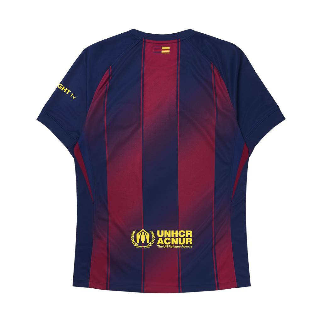 Nike FC Dri-Fit Barcellona Club 25-26 Casa Comodo Elegante Pullover Manica Corta Maglia da Calcio Uomo top HJ4590-456