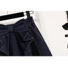 DIMANAF 2026 Plus Size Summer Women Skirts Denim Blue Fashion Jeans Lady High Waist Casual Elegant Long Skirt