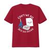 Schere Stein Papier Lustig Kawaii Können Wir Nicht Einfach Alle Gut Auskommen Shirt vintage Gewaschen Vielseitig Weich Grafik Stilvoll homme