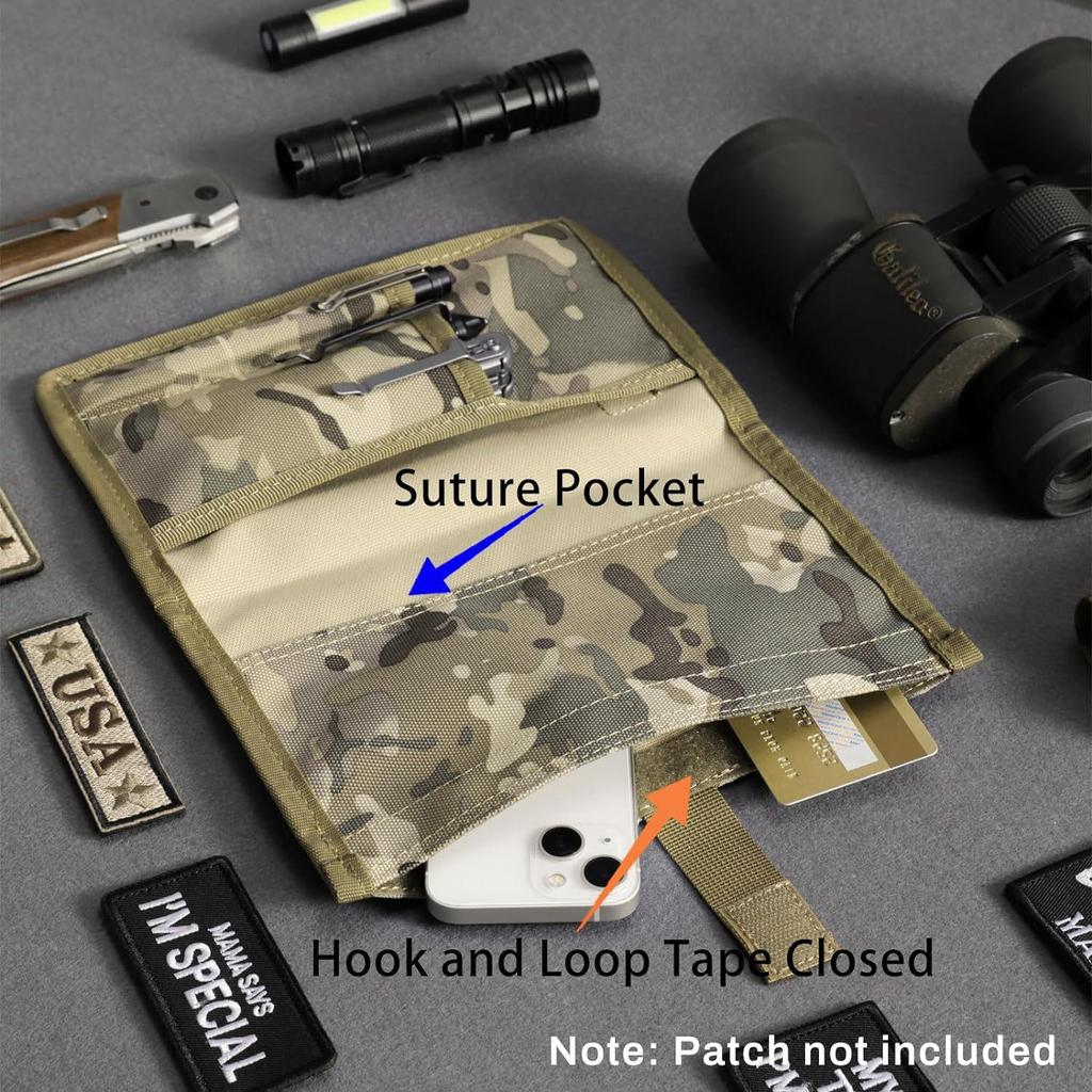 Cross-Border Tactical A5 Loose-Leaf Outdoor Notebook with Protective Cover