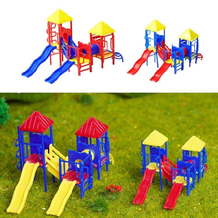 Miniatur-Parkrutschenmodell Miniatur-Parkrutschenmodell Für Kinderzimmerdekoration Und Klassenzimmer-Lehrmittel