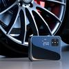 Pompă pentru compresor de aer, portabil, cu afișaj LCD inteligent, umflator pentru anvelope, pompă electrică portabilă fără fir de uz casnic