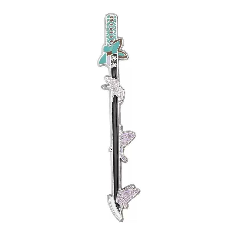 Creative Demon Slayer Anime Character Alloy Brooch Badge