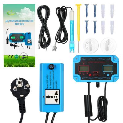 Regolatore di pH professionale per rilevatore di qualità dell'acqua pH/TDS/TEMP 3 in 1 con spina relè sostituibile
