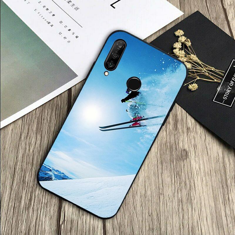 Ski Neige Snowboard Für Huawei Nova 5T 9 10 SE 7i 8i 11i 12i Y73 Y90 Y70 Y72 Y61 Y91 P60 Pro P40 P30 Lite Hülle