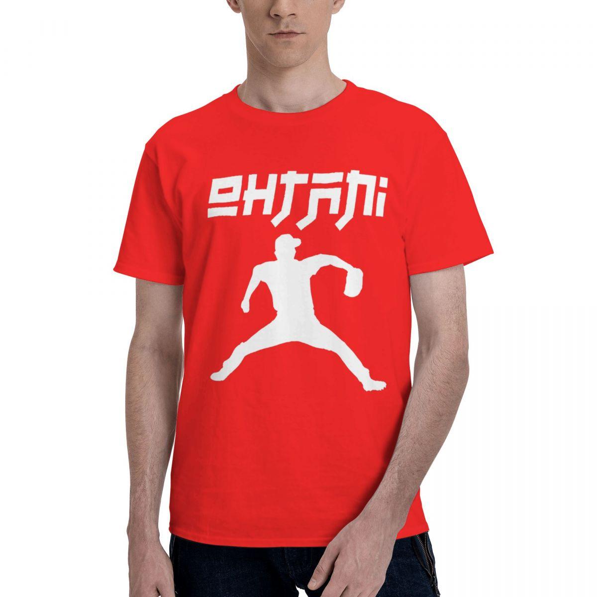 

Сёхэй Отани 100% Хлопок Повседневная Дышащая Удобная Футболка Дизайнерская Одежда Мужчины Мужская Одежда S