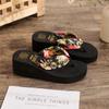 Flip Flops Beach Platform Slippers Casual Outer Wedge Sandals