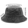 No Way Unisex Retro Bucket Hat  Adjustable Buckle Design Dark Color Version  Outdoor Travel Hat Suitable for Hiking Beach An