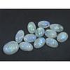22-26MM Natural Rainbow Moonstone Oval Cabochon Loose Gemstone 12Pcs Lot C-522