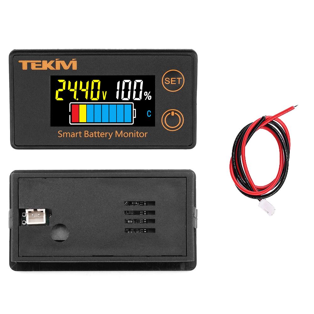 

DC8-100V Battery Capacity Indicator LCD Digital Meter Lead-acid Lithium LiFe PO4 Voltage Tester for Car Tool Accessory