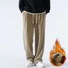 Winter Double-sided Fleece with Thick Fleece Men's Pants, Sports and Casual with Fleece Pants, Men's Loose Sweatpants