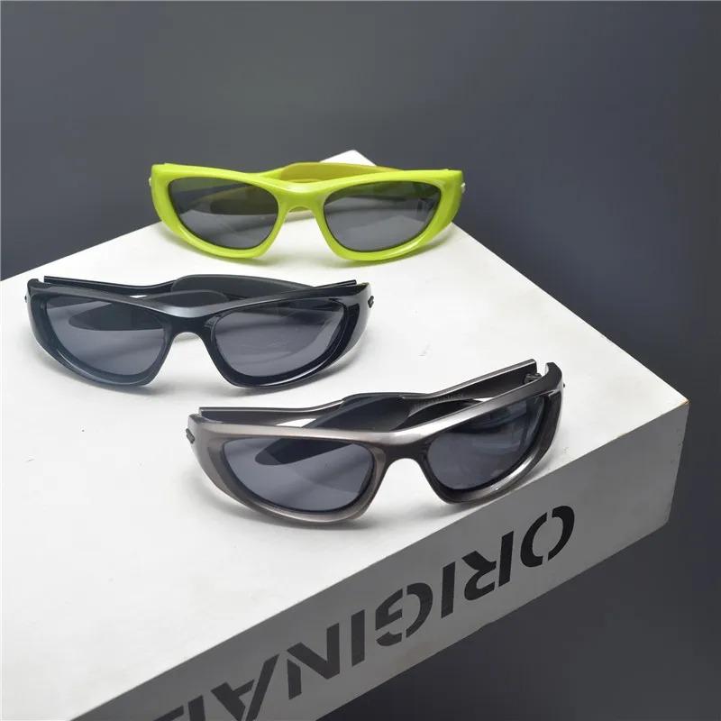 Non-polarized Outdoor Sports Sunshade Protective Sunglasses Cool Fashionable Sunscreen Windproof FULL Frame Men Women Eyeglasses