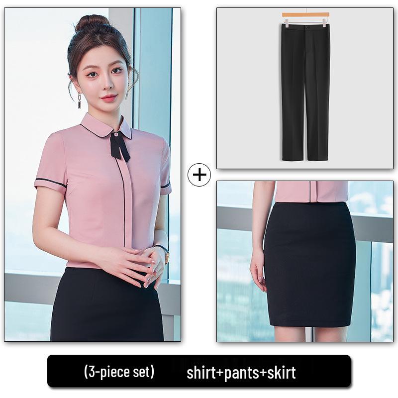 Men's and Women's Professional Front Desk & Service Staff Uniform Shirts