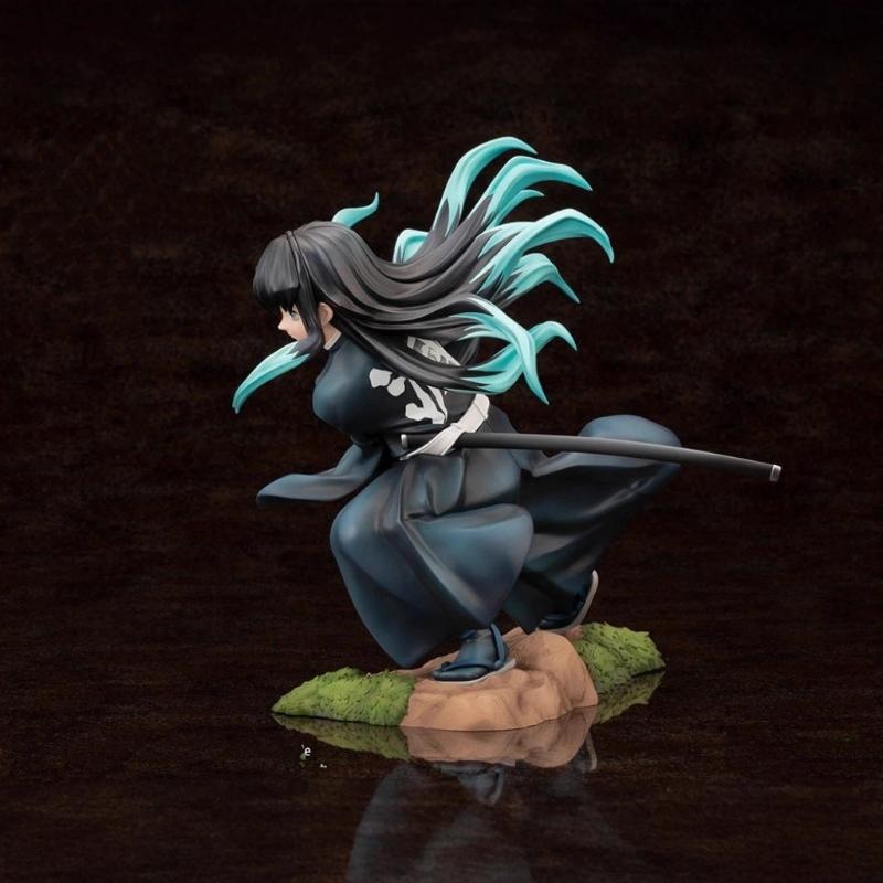 Demon Slayer Tokito Muichiro GK Figur Anime Statue Schreibtischdekoration Sammlerstück Spielzeug Anime Zubehör Figur Für Fans