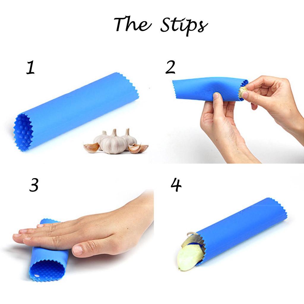 Buy Garlic Peeler Silicone Tube Roller 1 PCS soft Chef Garlic Peelers