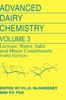 הספר Advanced Dairy Chemistry : Volume 3: Lactose, Water, Salts and Minor Constituents