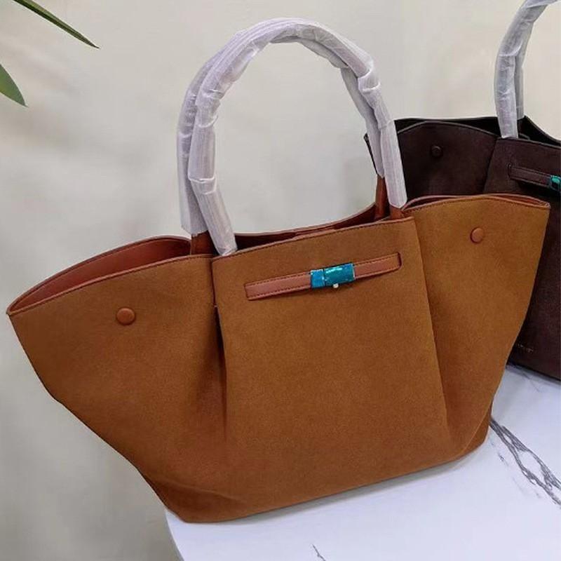 Niche Wing Bag Simple Fashionable Tote High-quality Large-capacity Lychee Pattern Casual Shoulder