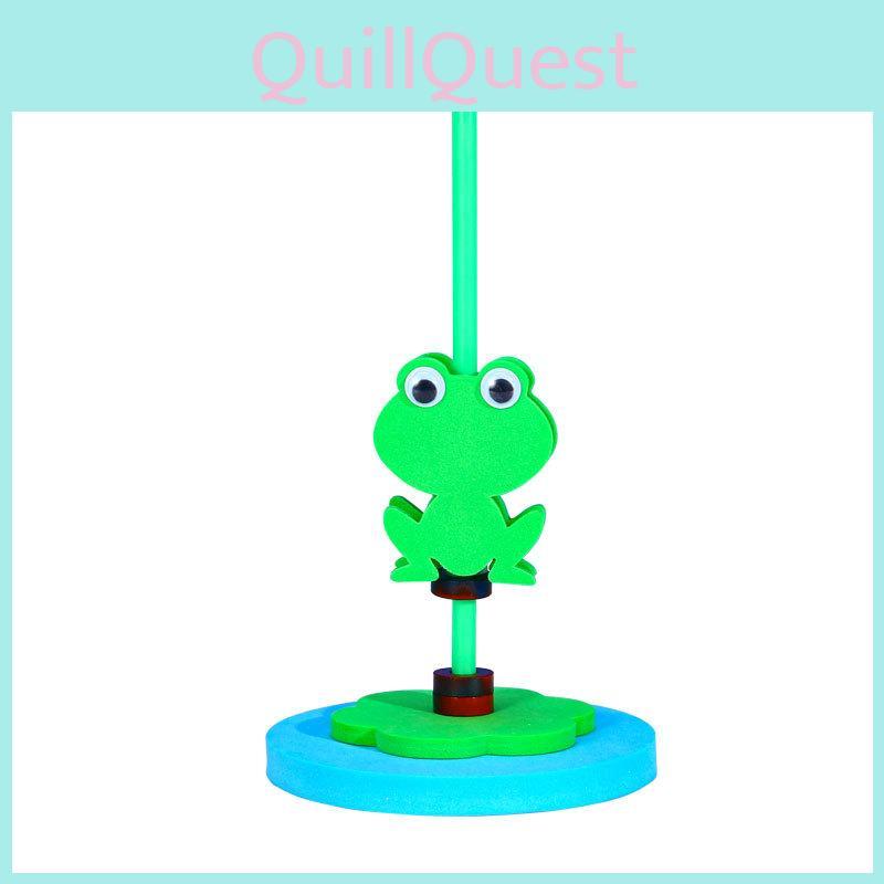 Magnet Bouncing Frog Experimental Assembly Material Set Children Puzzle Toy For Educational Play