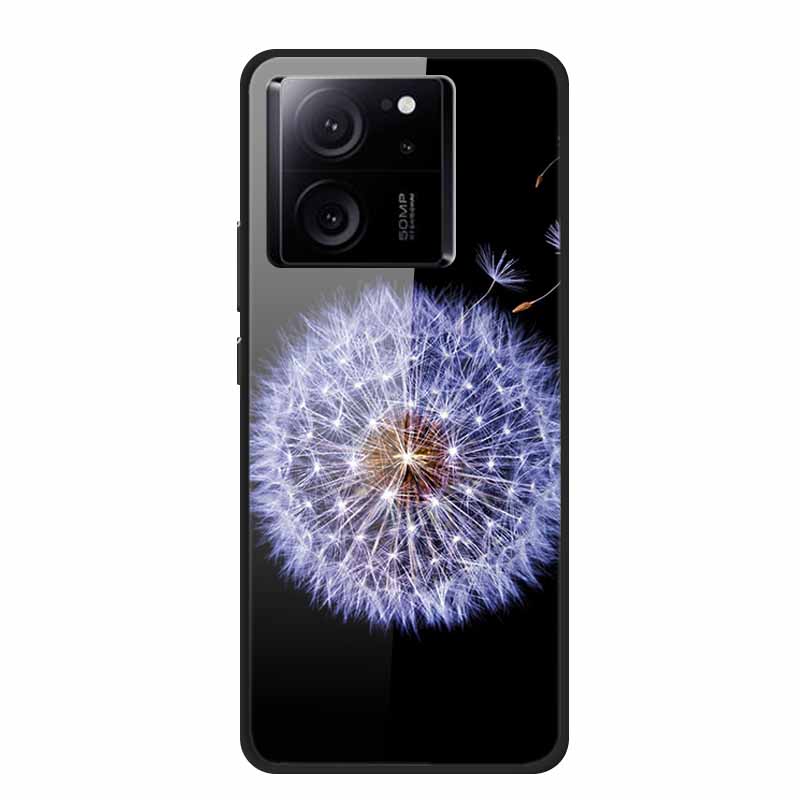 

For Xiaomi 13T Pro 5G Case 13 T Pro Phone Cover 6.67 Hard Tempered Glass Back Cover Case For Xiaomi 13T Case 13TPro Soft Bumper Xiaomi 13T Pro