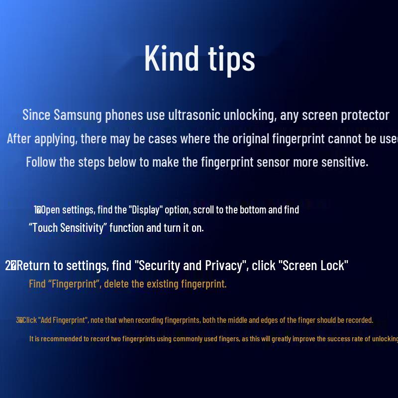 Biaize Hartglas-Displayschutz für Samsung Galaxy S Serie