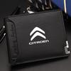 AGN4   Leather Credit Card Purse Portable Holder Car Logo Wallet For Citroen C3 C4 CACTUS C6 C8 C3-XR Picasso Grand DS3 DS5 Accessories