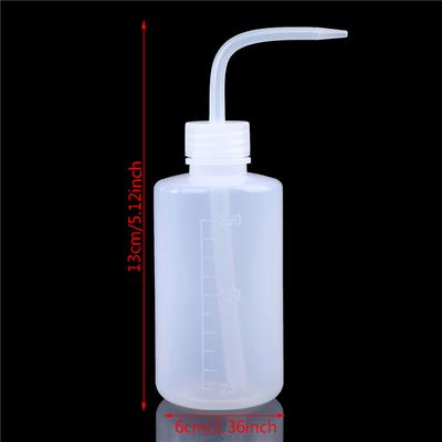 Bouteille à presser pour tatouage, diffuseur de savon en plastique, eau de laboratoire, sans pulvérisation, 250Ml