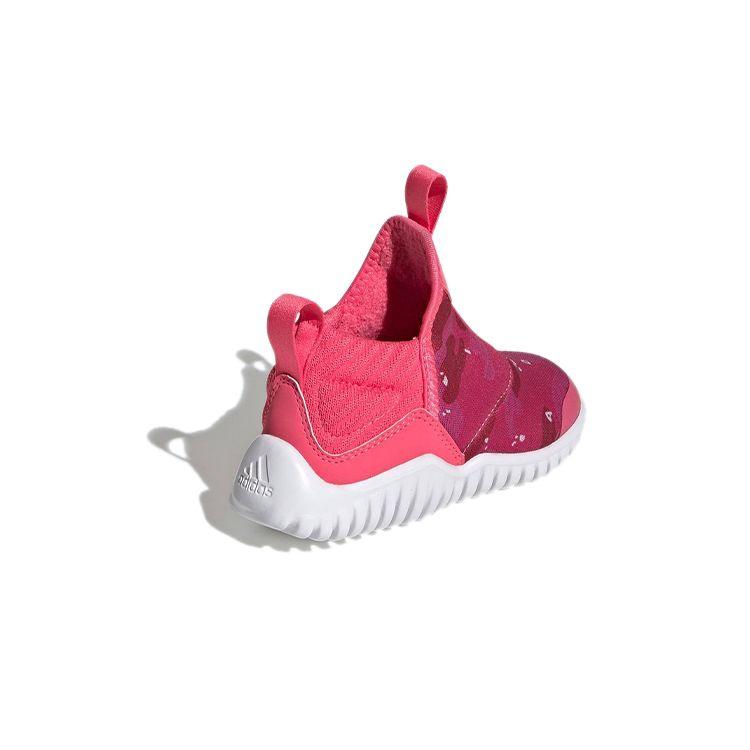 Adidas Rapida Comfortable Versatile Breathable Low-Top Walking Shoes Baby Shoes Pink EE9331