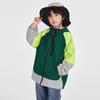 Boys' Color-Block Hooded Casual Jacket
