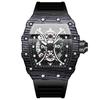 Top Brand Explosive Watch Men's Silicone Wine Barrel Luminous Fashion Sports Watch