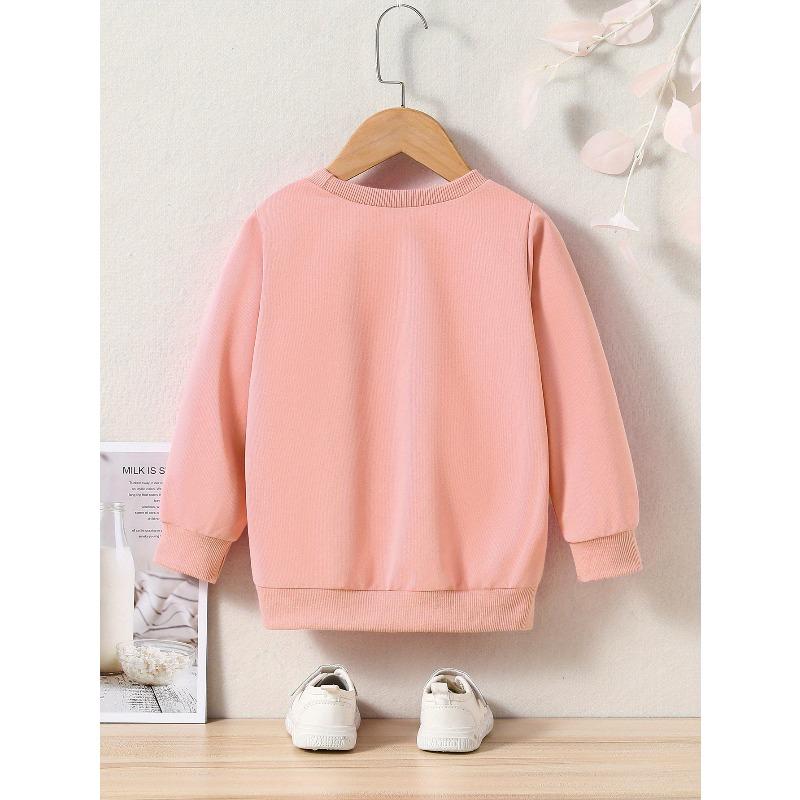 Kids Crewneck Sweatshirt, Cartoon Race Car Print,Casual Tops for Spring & Autumn