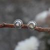 Labradorite Stud Earrings, Women Jewelry, Silver Jewelry, Dainty Earrings, Gift For Her