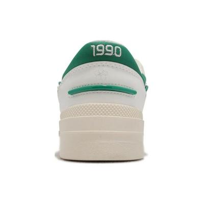 Li Ning 001 BTC Low Top Skateboard Shoes Women's White Green AGCS024-3