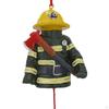 Christmas Firefighter Pendant Statue Figurine Fireman Sculpture Xmas Tree Decoration for