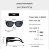American Cat-Eye Women's High-End Square Frame Sunglasses 2025 Anti-UV for Myopic and Round Faces