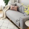 Baumwolle Leinen Sofa Matte Feder Anti-Rutsch Staubdicht Bequemes Sitzkissen Einfache Heim Wohnzimmer Dekoration Rückenlehnenbezug