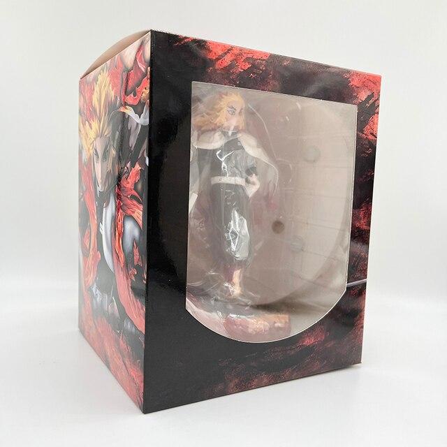 20cm Demon Slayer Anime Figure Rengoku Kyoujurou Action Figure Tanjirou /Inosuke /Shinobu Kimetsu No Yaiba Figurine Model Doll Toy