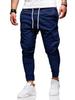 Autumn & Winter 3D Pocket Skinny Joggers with Elastic Drawstring