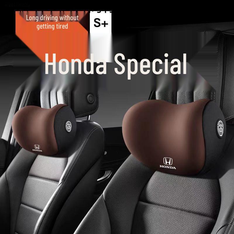 Compatible with Honda: Headrests, lumbar and neck supports, memory foam lumbar and neck pillows, backrests.