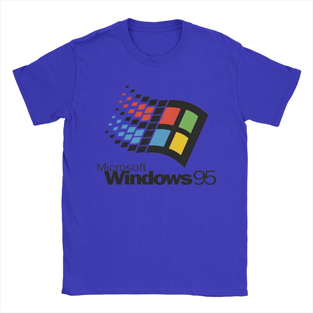 Windows95 Accessories Unisex T Shirts 100% Cotton Tee Graphic Printing Tops T-shirt