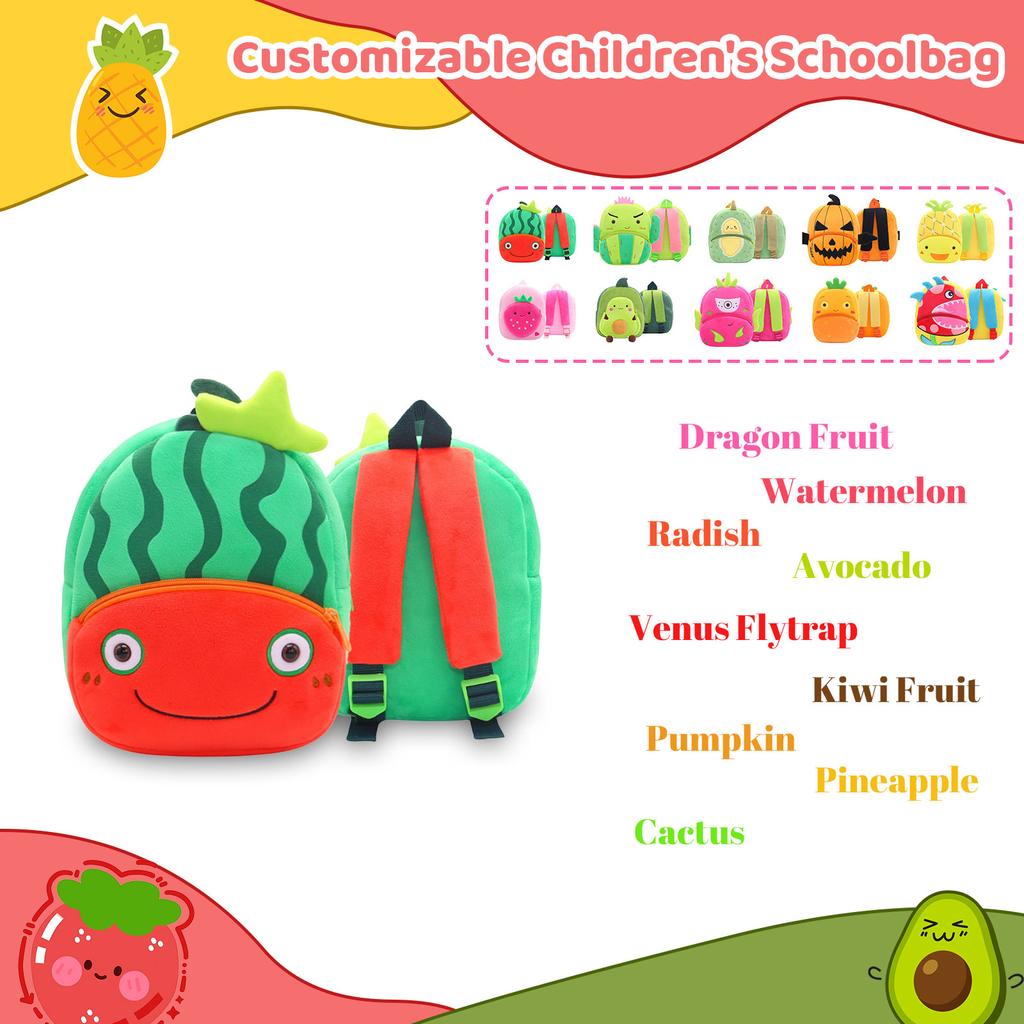 Personalized Custom Kids Backpack With Embroidered Name Suitable For Boys And Girls Backpack Kindergarten Backpack Primary School School Bag