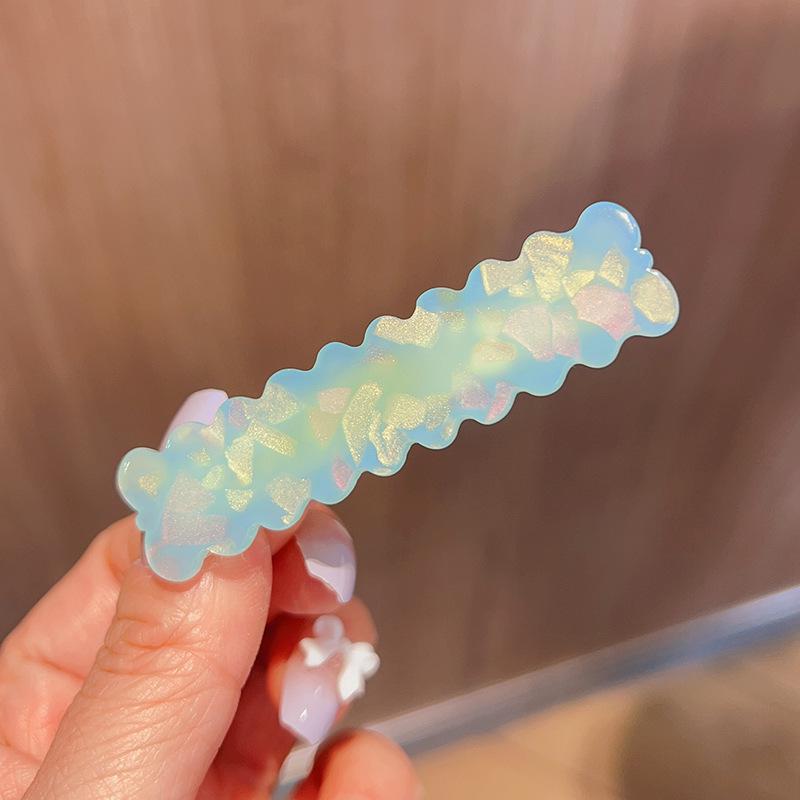 Korean Sweet Texture Wavy Duckbill Hairpin Clip