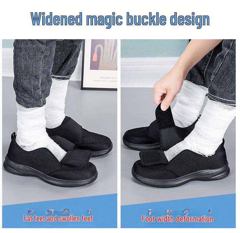 "2024 Prodyšné síťované boty s měkkou podrážkou pro volný čas a sport pro páry a seniory – Jarní/podzimní, odolné proti opotřebení, pohodlné"