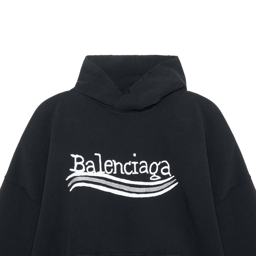 Balenciaga Large Fit Hoodie 739024TNVE91197