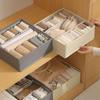 Dustproof Bra Storage Case Foldable Wardrobe Socks Organizer Convenient Underwear Storage Box  Home