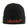 UBUNTU Logo - Ubuntu Merchandise Warm Knitted Cap Fashion Bonnet Hat Autumn Winter Outdoor Beanies Hats for Unisex Women Adult