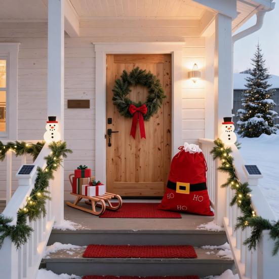 Big Velvet Santa Bag Soft Drawstring Christmas Gift Bag Extra Large Red Christmas Cloth Sack for Holiday Packaging Party Supplies