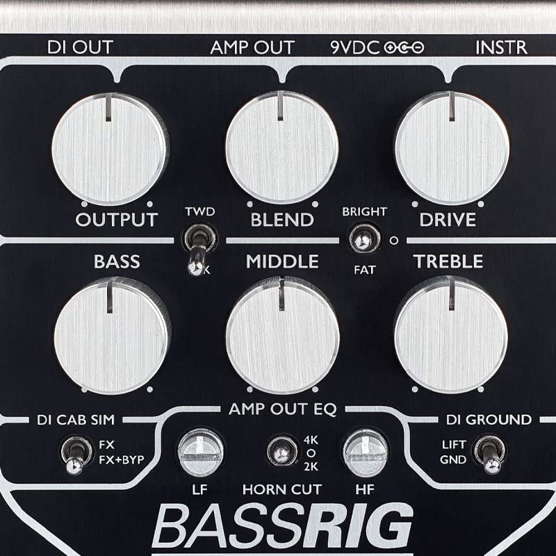 ORIGIN EFFECTS ORIGIN EFFECTS BassRIG Black Panel Bass Analog Cabinet Simulator Origin Effects '64